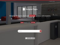 Desktop screenshot for designerpages.com