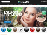 Desktop screenshot for colouredcontacts.com