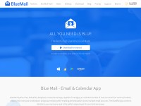 Desktop screenshot for bluemail.me