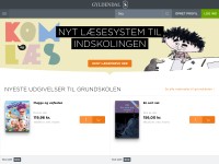 Desktop screenshot for gyldendal-uddannelse.dk