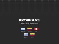 Desktop screenshot for properati.com