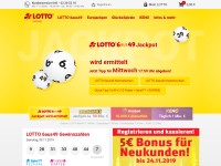 Desktop screenshot for lotto-hh.de
