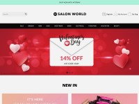 Desktop screenshot for salonworld.com.au