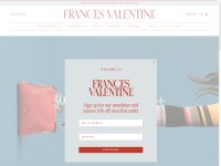 Desktop screenshot for francesvalentine.com
