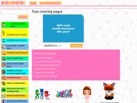 Desktop screenshot for coloringtop.com