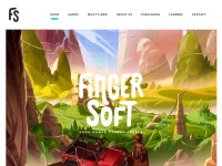 Desktop screenshot for fingersoft.net