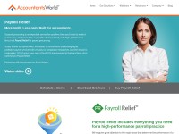 Desktop screenshot for payrollrelief.com