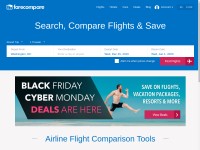 Desktop screenshot for farecompare.com