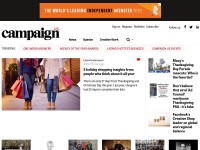 Desktop screenshot for campaignlive.com
