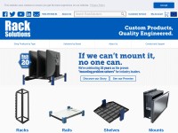 Desktop screenshot for racksolutions.com