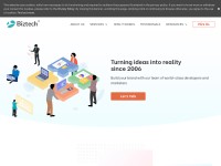 Desktop screenshot for biztechcs.com