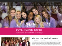 Desktop screenshot for phimu.org