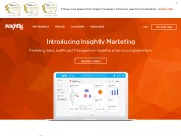 Desktop screenshot for insightly.com