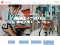 Desktop screenshot for patientping.com