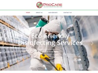 Desktop screenshot for procaredisinfection.com