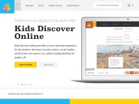 Desktop screenshot for kidsdiscover.com