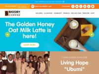 Desktop screenshot for biggby.com