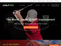 Desktop screenshot for golftec.com