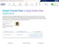 Desktop screenshot for dubaitransitevisa.com