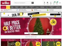 Desktop screenshot for wilko.com