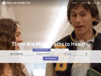 Desktop screenshot for advocatehealth.com