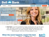 Desktop screenshot for bellbanks.com
