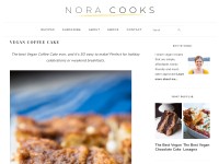 Desktop screenshot for noracooks.com