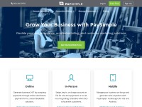 Desktop screenshot for paysimple.com