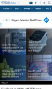 How 9to5mac.com looks like on a mobile device such as an iPhone.