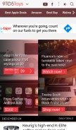 How 9to5toys.com looks like on a mobile device such as an iPhone.