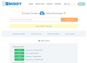 How 9xbud.com looks like on a tablet such as an iPad.