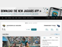 Desktop screenshot for jaguars.com