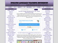 Desktop screenshot for englishwsheets.com