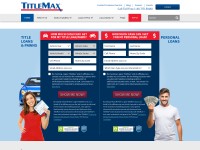 Desktop screenshot for titlemax.com
