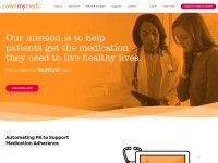 Desktop screenshot for covermymeds.com