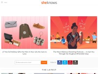 Desktop screenshot for sheknows.com