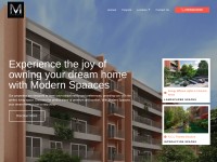 Desktop screenshot for modernspaces.in