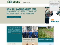 Desktop screenshot for seges.dk
