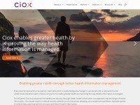 Desktop screenshot for cioxhealth.com