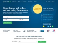 Desktop screenshot for escrow.com