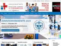 Desktop screenshot for medica.de