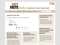 Desktop screenshot for justfactsdaily.com