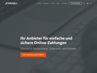 Desktop screenshot for paymill.com