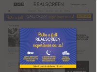 Desktop screenshot for realscreen.com
