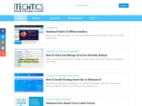 Desktop screenshot for itechtics.com