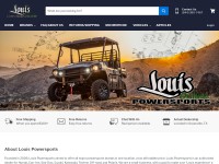 Desktop screenshot for louispowersportsonline.com