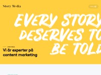 Desktop screenshot for storymedia.se