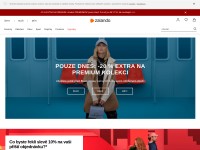 Desktop screenshot for zalando.cz
