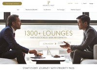 Desktop screenshot for prioritypass.com
