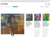Desktop screenshot for hypable.com